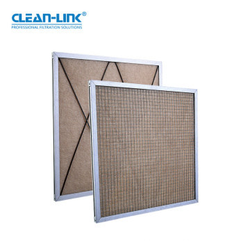 500X500X25mm Temperature Resistance Panel Air Filter (AI-100W)